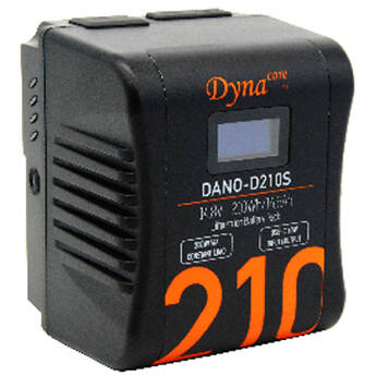 Dynacore DANO-D210S 210Wh Pocket V-Mount Li-Ion Battery with OLED Display