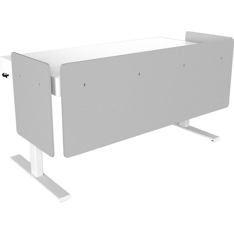 Heckler 6U Modesty Panel Set with Logo (Dove Gray Laminate)