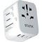 Statik 30W GloboCharge Universal Travel Adapter (White)