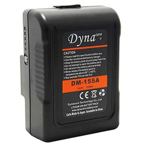 Dynacore DM-155A Mini Gold Mount 4-Battery Kit with 4-Bay Charger (155Wh)