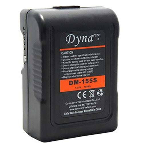 Dynacore Quad Charger with 4 x 155Wh Mini Batteries + Travel Case Kit (V-Mount)