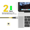 EZQuest DuraGuard USB-C 2.0 Charge and Sync Cable (6.6')