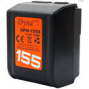 Dynacore DPM-155S Tiny 2-Battery Kit with 2-Bay Charger (155Wh, V-Mount)