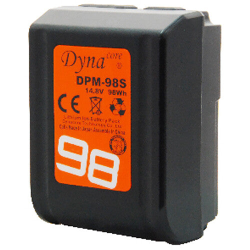 Dynacore DPM-98S Tiny 4-Battery Kit with 4-Bay Charger (98Wh, V-Mount)