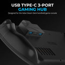 Sabrent USB-C 3-Port Gaming Hub (Black)