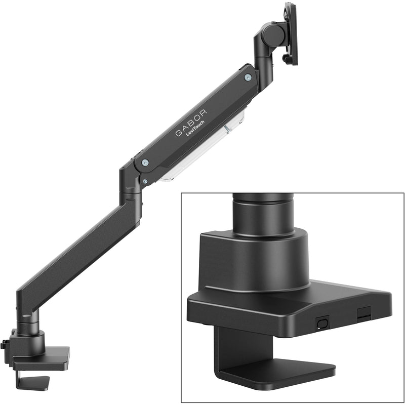 Gabor Heavy-Duty Single Monitor Arm for Ultrawide Screens up to 57"