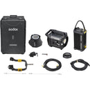 Godox Knowled MG1200Bi Bi-Color LED Light with Flight Case