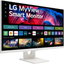 LG MyView 27SR73U-W 27" 4K HDR Smart Monitor (White)