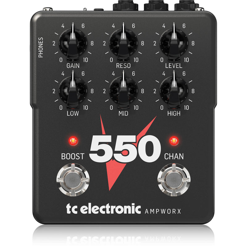 TC Electronic V550 Preamp Modeling Guitar Pedal