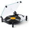 Transparent TT-B Manual Two-Speed Turntable with Bluetooth (Black)