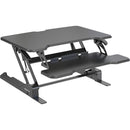 Mount-It! Standing Desk Converter (30", Black)