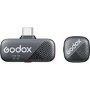 Godox Cube-S Wireless Microphone System with USB-C Connector for Mobile Devices (2.4 GHz)