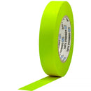 ProTapes Premium Flatback Paper Console Tape (1" x 60 yd, Fluorescent Yellow)