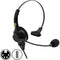 Pliant Technologies SmartBoom Lite Single-Ear Electret Headset (4-Pin XLR Female Connector)