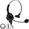 Pliant Technologies SmartBoom Lite Single-Ear Electret Headset (4-Pin XLR Male Connector)