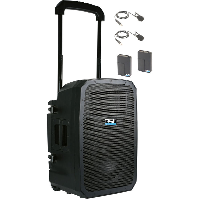 Anchor Audio Liberty 3 Link Battery Powered PA System with 2 Wireless Beltpacks and 2 Lavalier Mics