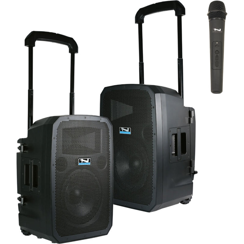 Anchor Audio Liberty 3 Pair, Hub Connect, Battery Powered PA System, with Wireless Handheld Microphone