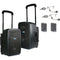 Anchor Audio Liberty 3 Pair Hub Connect Battery Powered PA System with Two Beltpacks and Two Headset Mics