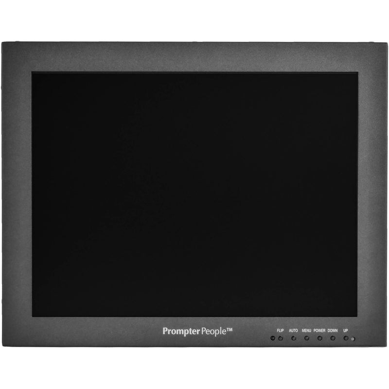 Prompter People 15" 4:3 Monitor Pro 400 NIT 3G-SDI Auto Reversing Teleprompter with 4-Pin XLR Locking Power