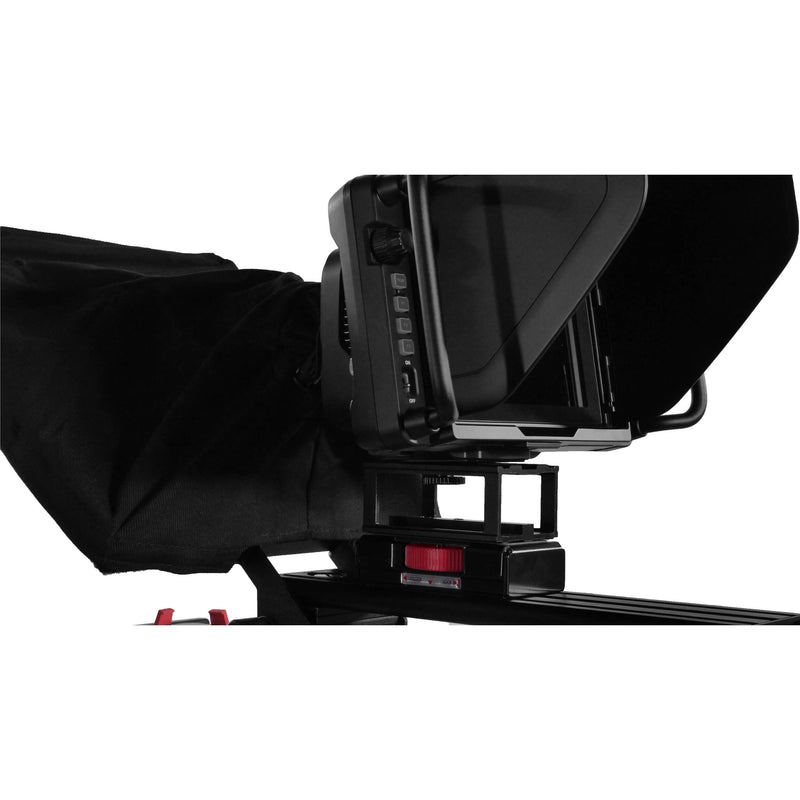 Prompter People Prompter Pal Pro 12" TabGrabber iPad/Tablet Teleprompter with 15.6" Talent Monitor (15mm Model)