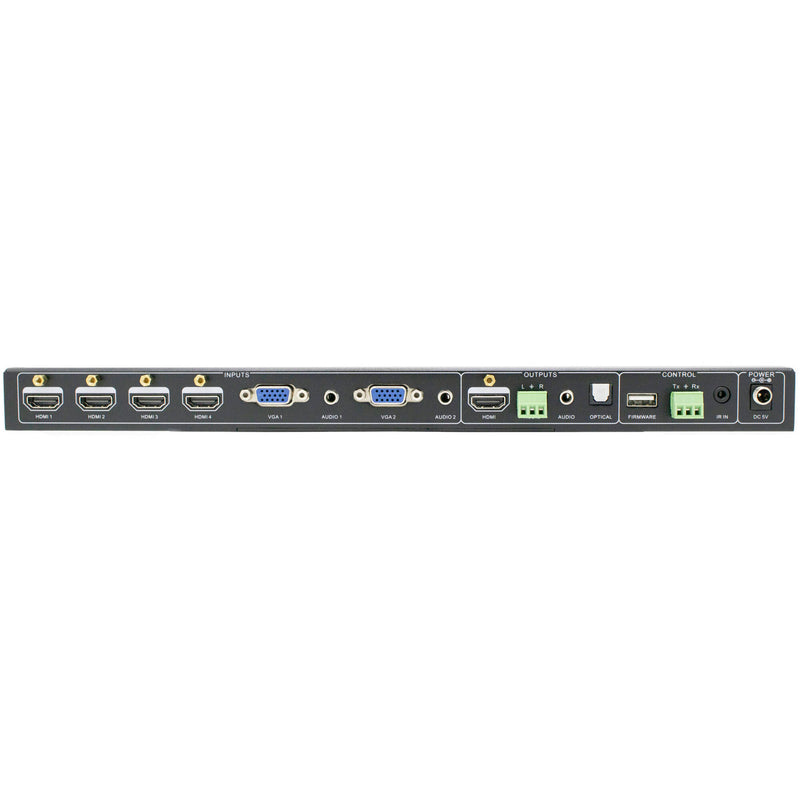 Alfatron SC61E HDMI/VGA 6x1 4K Scaler Switcher