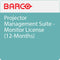 Barco Projector Management Suite - Monitor License (12-Months)