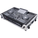 ProX Gig-Ready ATA-Style Flight Case with Wheels for Pioneer XDJ-RX, DDJ-REV5 & XDJ-RX DJ Controllers (Silver/Black)