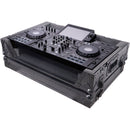 ProX Gig-Ready ATA-Style Flight Case with Wheels for Pioneer XDJ-RX, DDJ-REV5 & XDJ-RX DJ Controllers (All-Black)