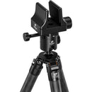 Leofoto SA-324CX Aluminum Tripod with MK-40X Ball Head & GS-3 Rifle Clamp Mount