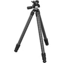 Leofoto SA-363CX Aluminum Tripod with MH-50X Ball Head