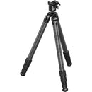 Leofoto SA-364CX Aluminum Tripod with MA-40X Ball Head