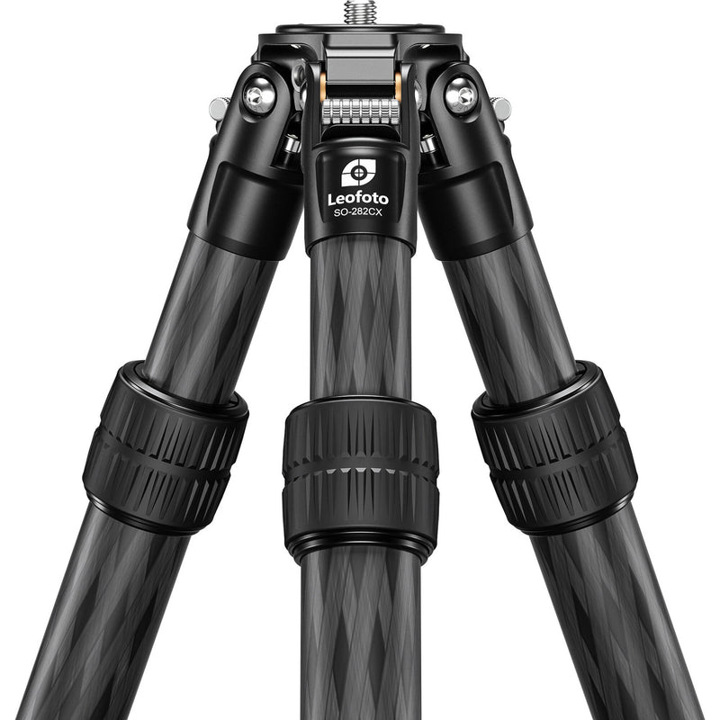 Leofoto Inverted Outdoors Series Carbon Fiber Tripod with Fixed Apex Platform (46.7")