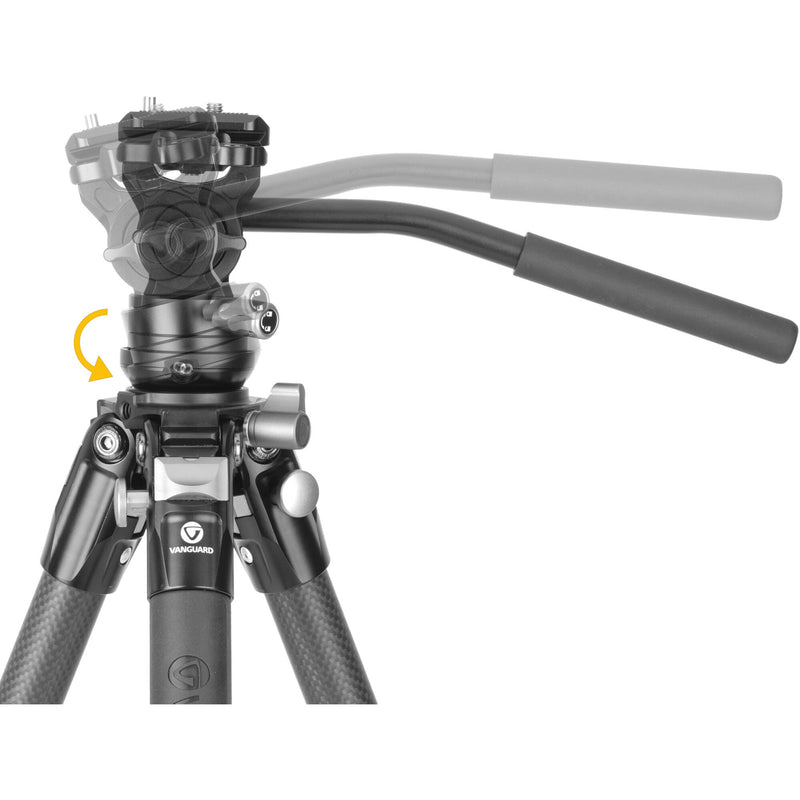 Vanguard Alta Pro 3VLT Carbon Fiber Tripod with VEO PV-10 Video Head System