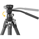 Vanguard Alta Pro 3VLT Carbon Fiber Tripod with VEO PV-12 Video Head System