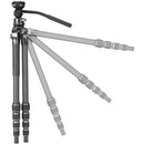 Vanguard Alta Pro 3VLT Carbon Fiber Tripod with VEO PV-12 Video Head System