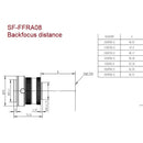 Starfield 0.8x Adjustable Reducer for 102-155mm Refractors (2.5")