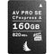 Angelbird 160GB AV PRO CFexpress 2.0 Type A SE Memory Card