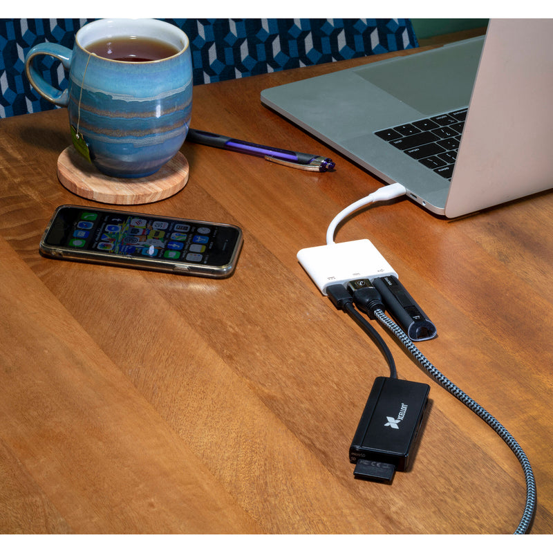 Xcellon USB-C 3-in-1 Multiport Adapter