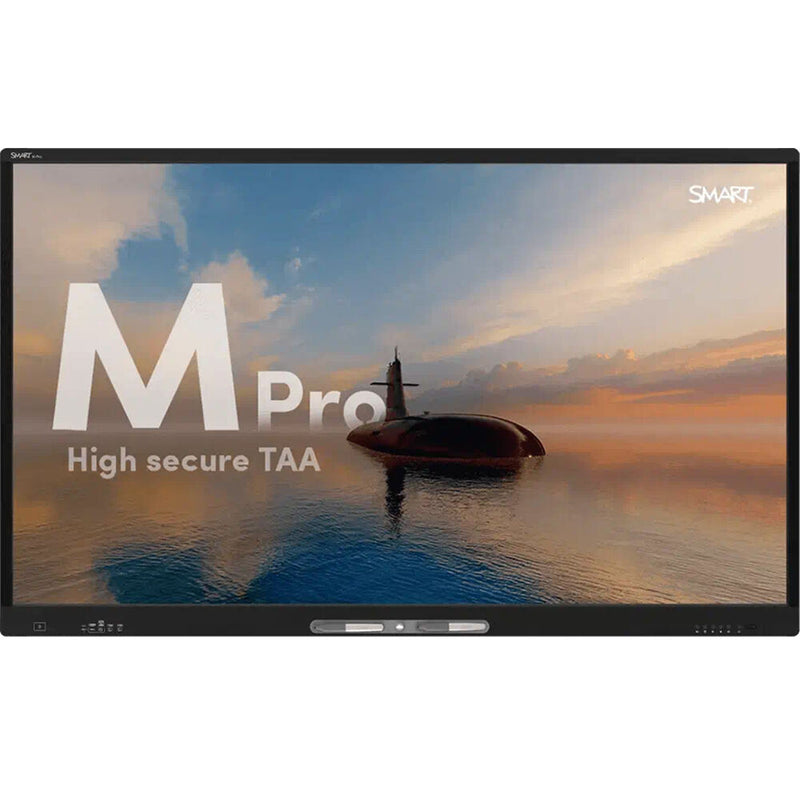 SMART Technologies M Pro High Secure Series TAA 55" UHD 4K Touch Screen Commercial Monitor