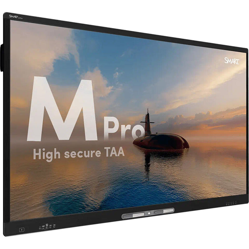 SMART Technologies M Pro High Secure Series TAA 55" UHD 4K Touch Screen Commercial Monitor