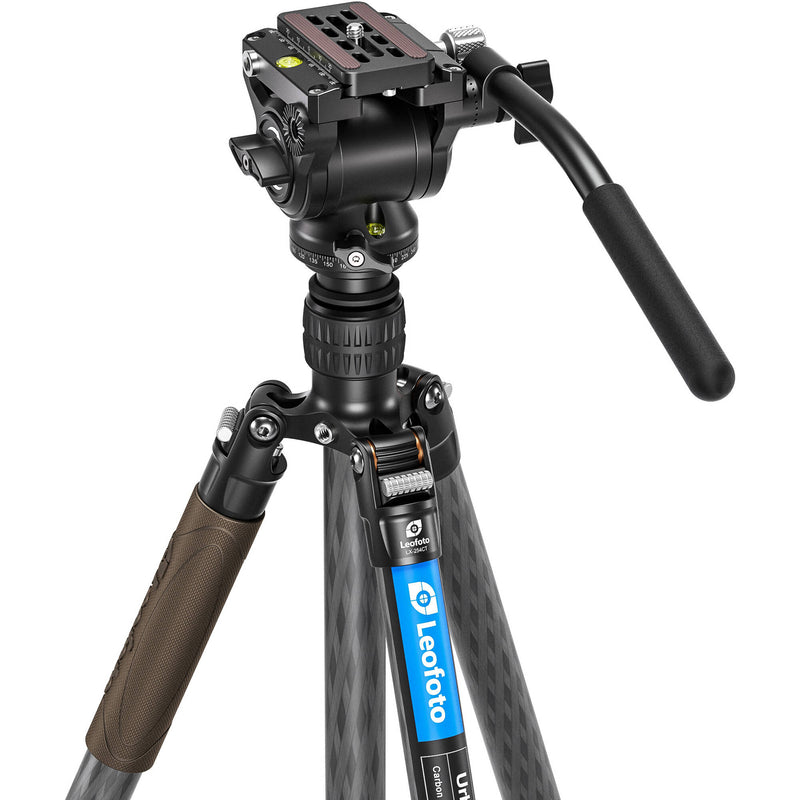 Leofoto LX-254CT Urban Series Travel Tripod with BV-5B Fluid Head