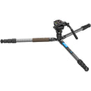 Leofoto LX-254CT Urban Series Travel Tripod with BV-5B Fluid Head