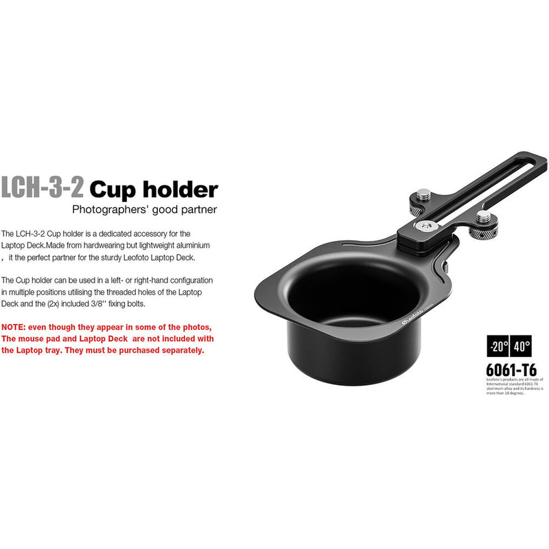 Leofoto LCH-3-2 Cup Holder