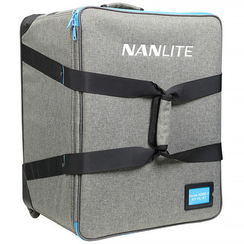 Nanlite Forza 500B II Bi-Color LED Monolight (Fresnel & Rolling Case Kit)