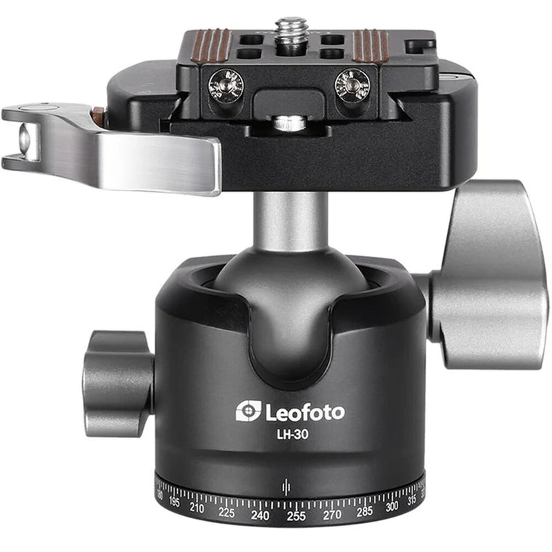 Leofoto LH-30LR Ball Head with LR-50 Lever-Release Clamp