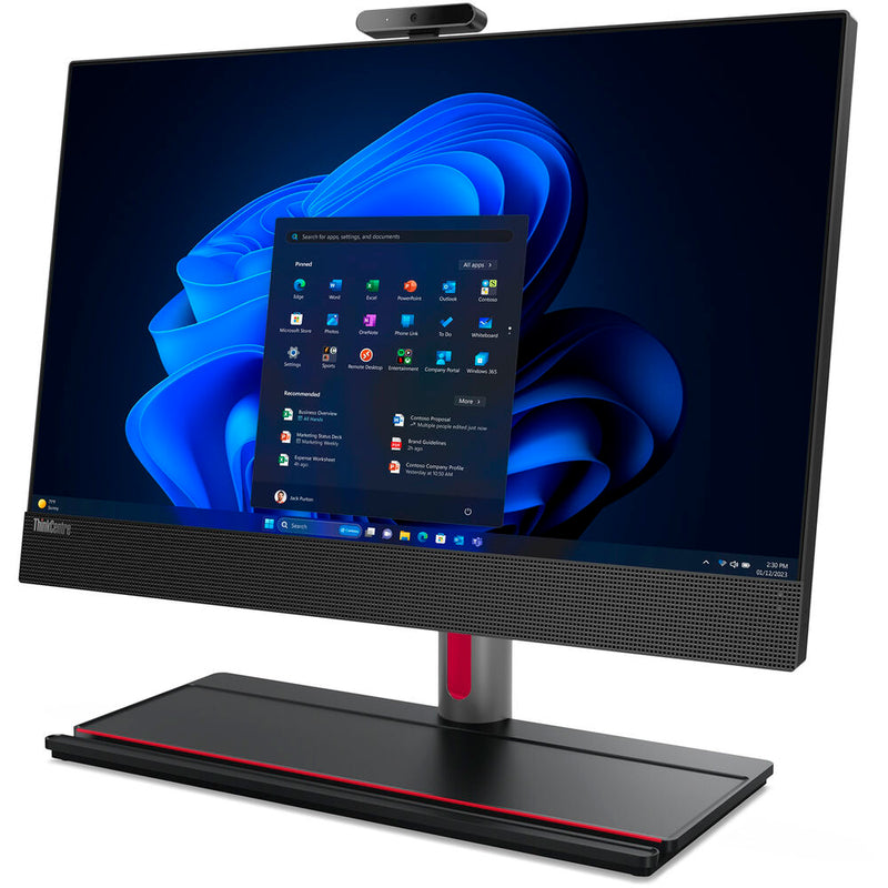 Lenovo 23.8" ThinkCentre M90a Gen 5 Multi-Touch All-in-One Desktop Computer