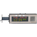 Advanced Network Devices Double Sided InformaCast-Enabled IP Display Clock with Universal Mount