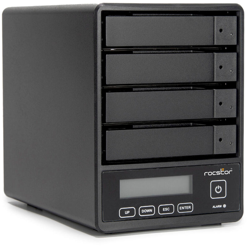 Rocstor Rocpro U35 88TB 4-Bay USB-C 3.2 Gen 1 RAID Array (4 x 22TB)