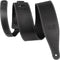 Levy's 2.5" Pull-Up Butter Leather Guitar Strap (Black)