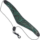 Levy's 2" Wide Leather Saxophone Straps (Jade)